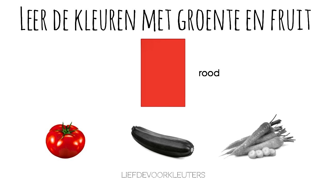 Leer de kleuren! Rekenen en Taal met kleuters