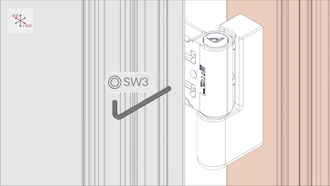 Cервіс та ремонт&3_Регулювання петель Roto Solid S I 89 NN & 105