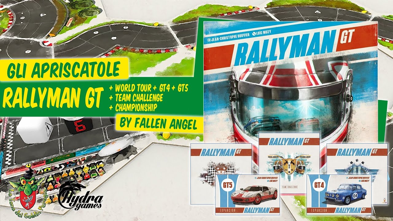 Rallyman GT + espansioni unboxing [Gli Apriscatole]