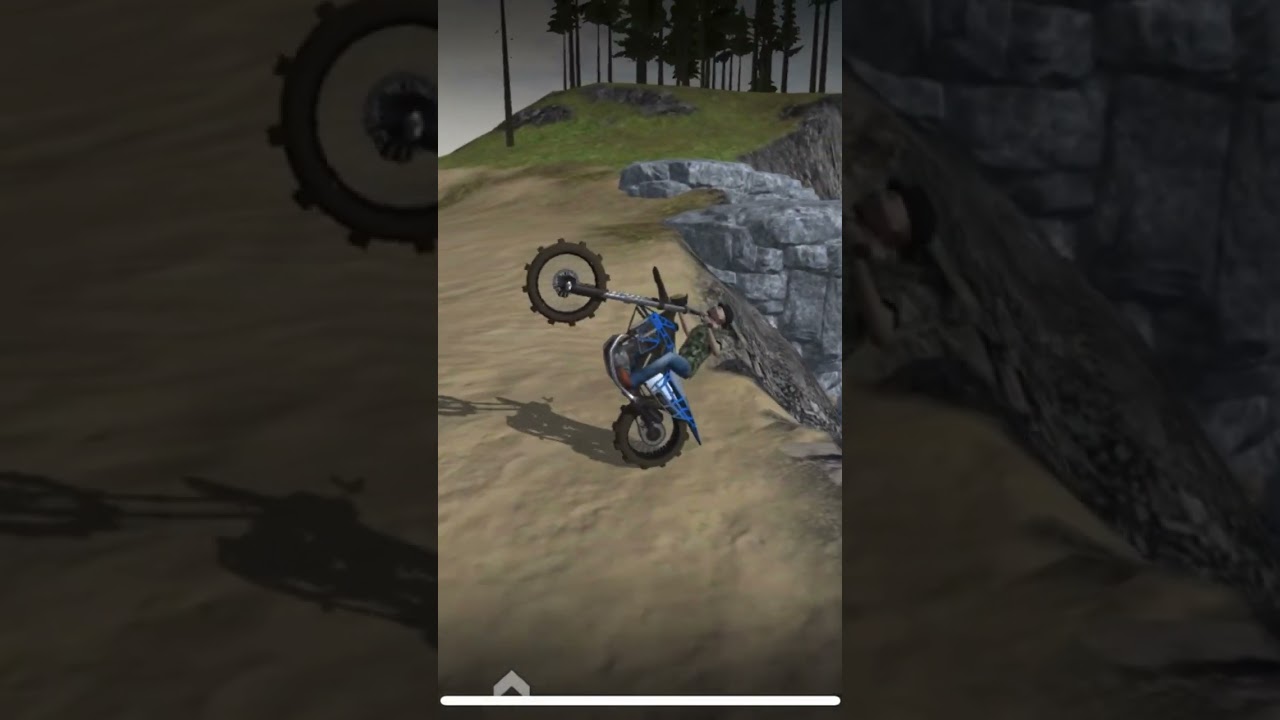 Motocross Dirt Bike Best Wheelie on Offroad outlaws gameplay