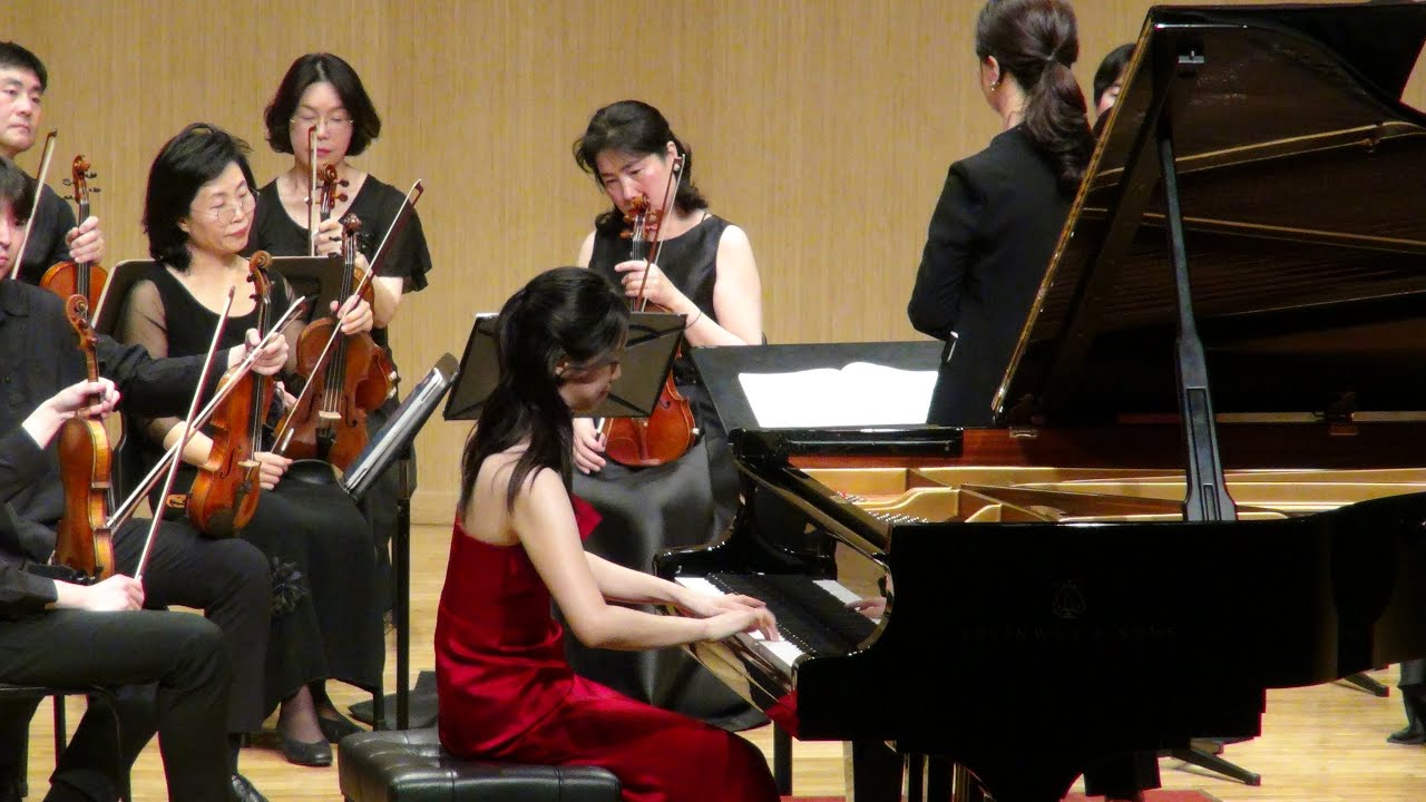 Mozart Piano Concerto No.12 in A Major, K.414, 1st mv._ Jisu Yeum