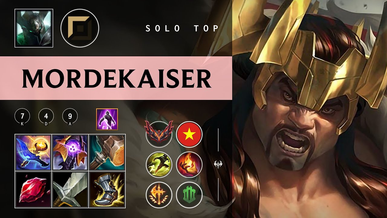 Mordekaiser Top vs Zac - VN Grandmaster Patch 26.02