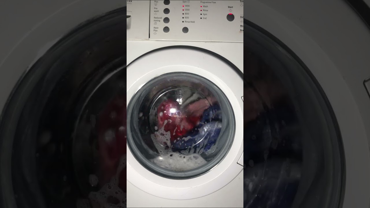 Bosch classixx6 1400 express washing machine cottons 60 Cycle. Full cycle ￼￼￼