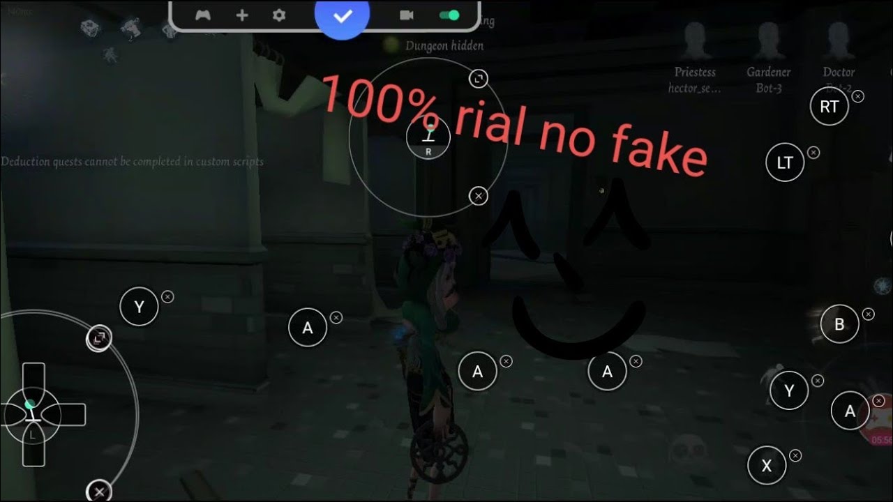 Como jugar identity v con control(Android)