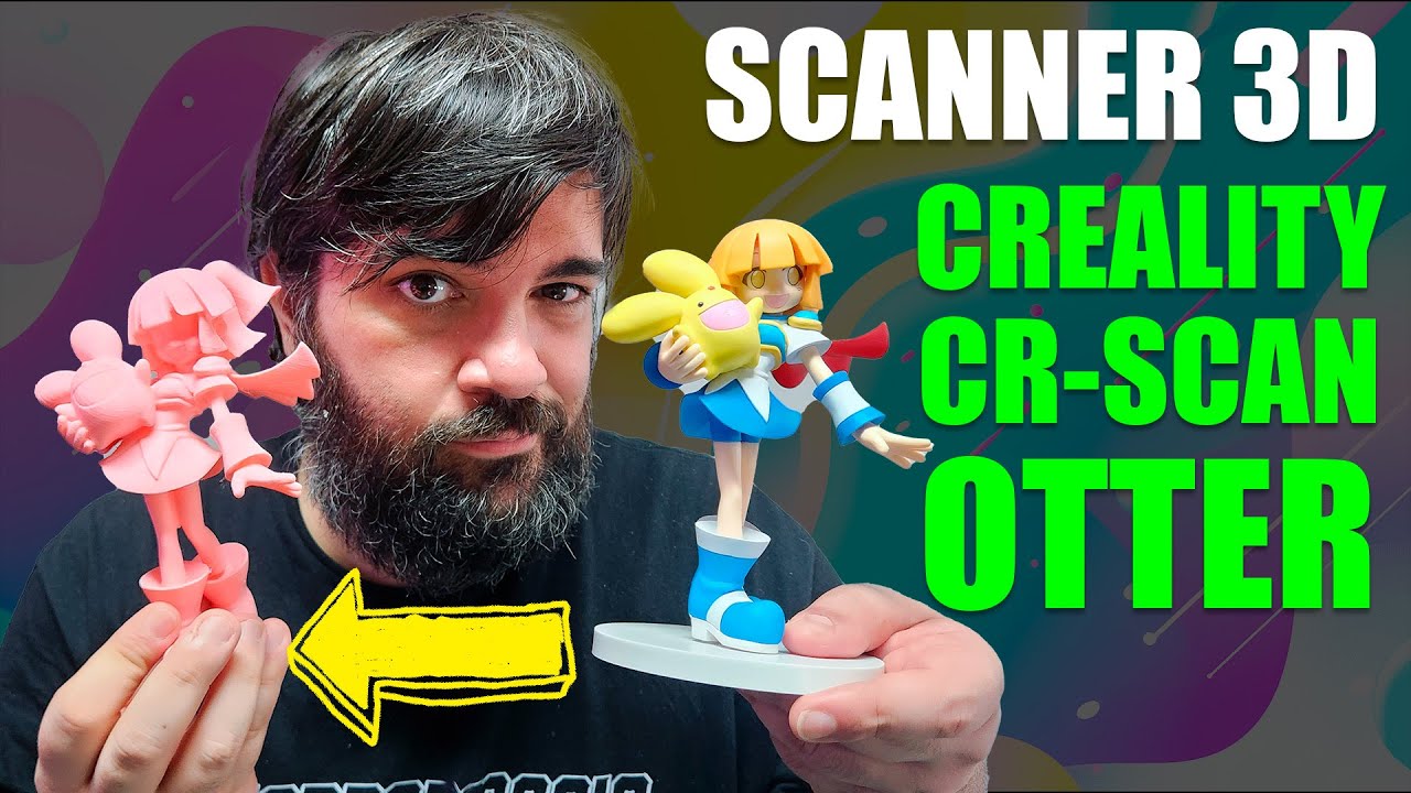 Creality CR-Scan Otter un assaggio delle scansioni professionali
