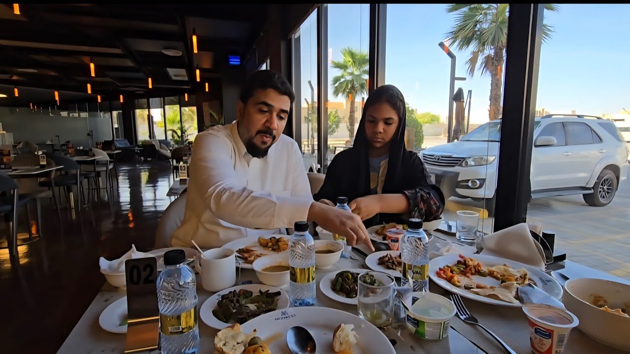 اول يوم لنا في الرياض ❤️