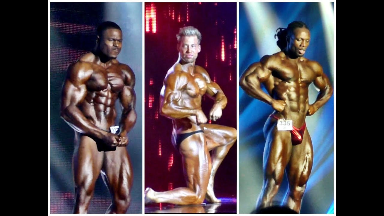 Simeon Panda, Ulisses Jr & Patrick Reiser Posing Routine Musclemania 2014