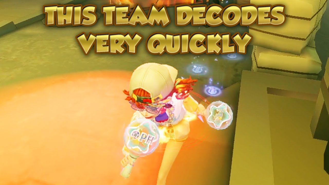 This Team Decodes Very Quickly | Identity V | 第五人格 | 제5인격 | Cheerleader