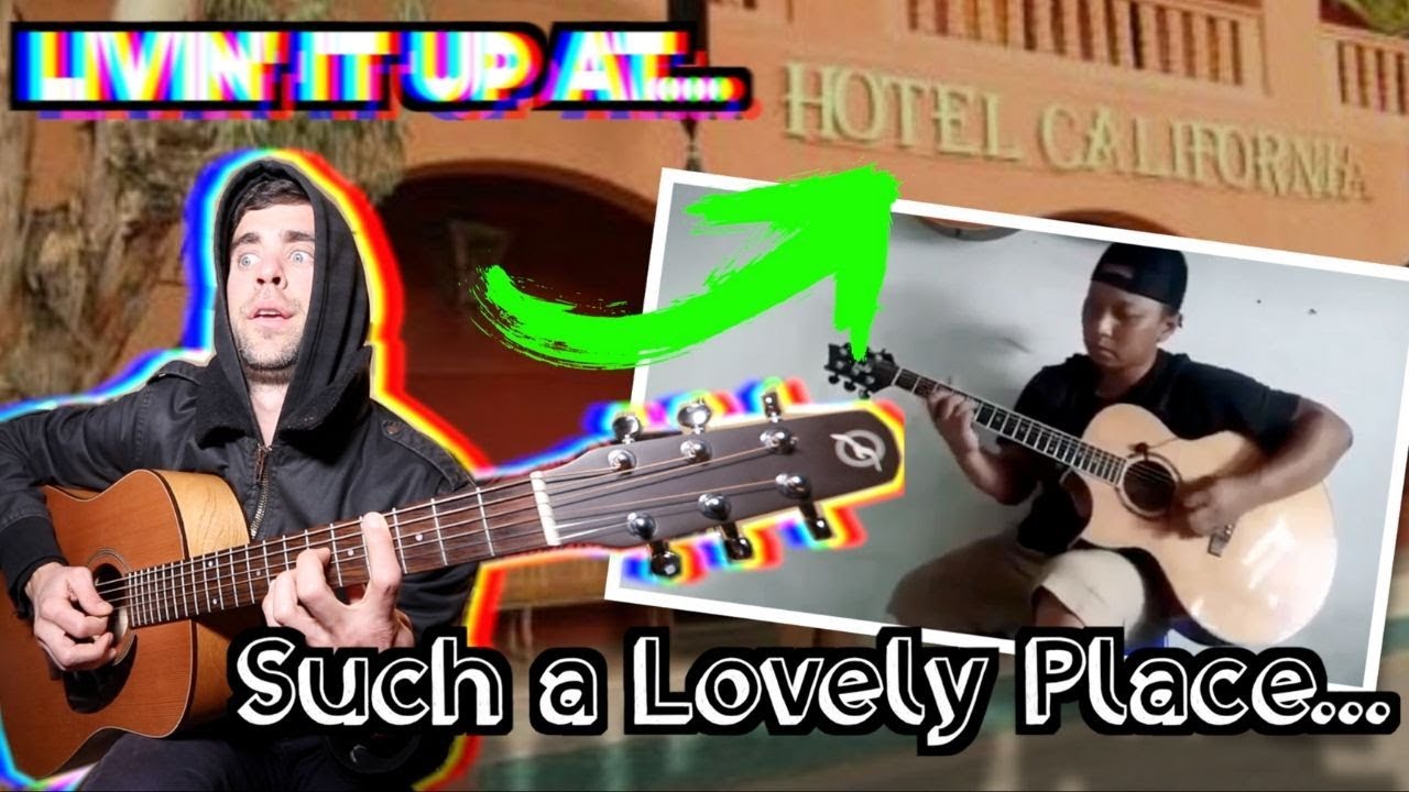 Alip Ba Ta - Hotel California (The Eagles) | Fingerstyle Guitar Cover | REACTION