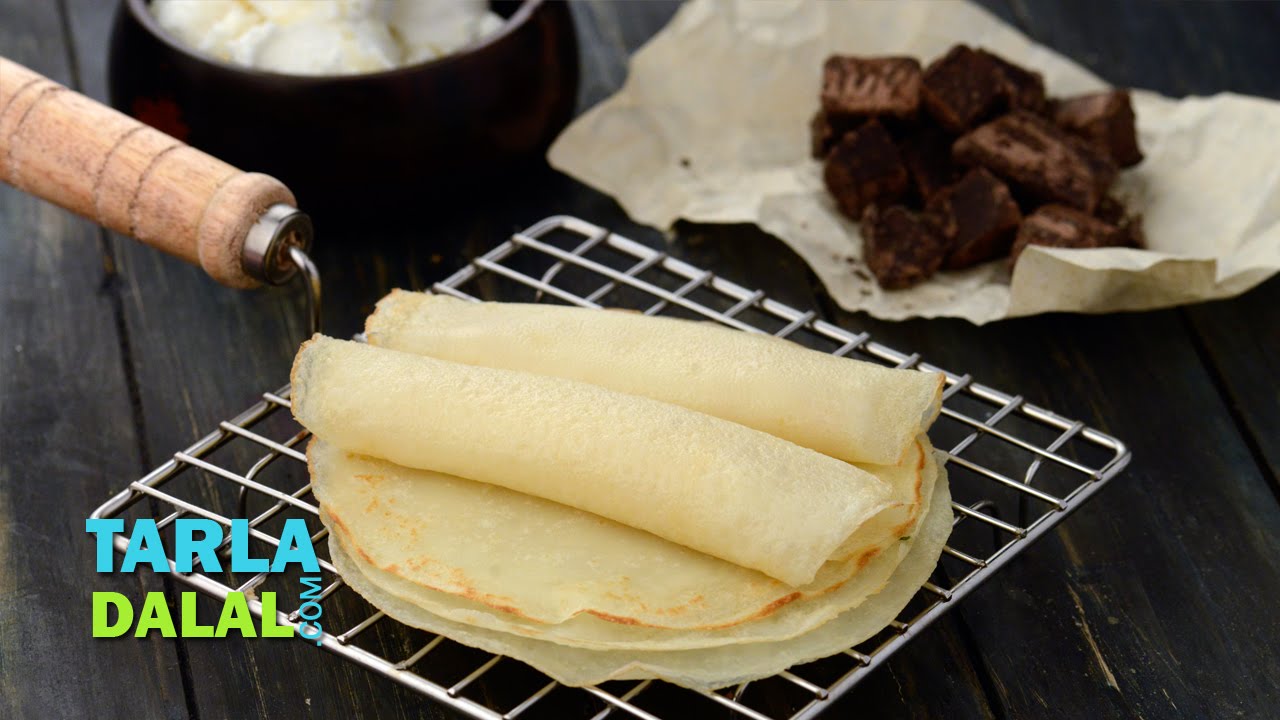 Crêpes by Tarla Dalal