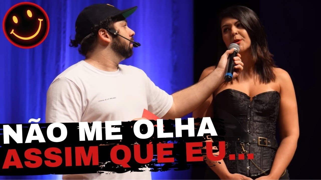 RAPHAEL GHANEM FICOU SEM REAÇÃO QUANDO ELA FALOU ISSO EM BANGU - STAND UP COMEDY - MELHORES CORTES