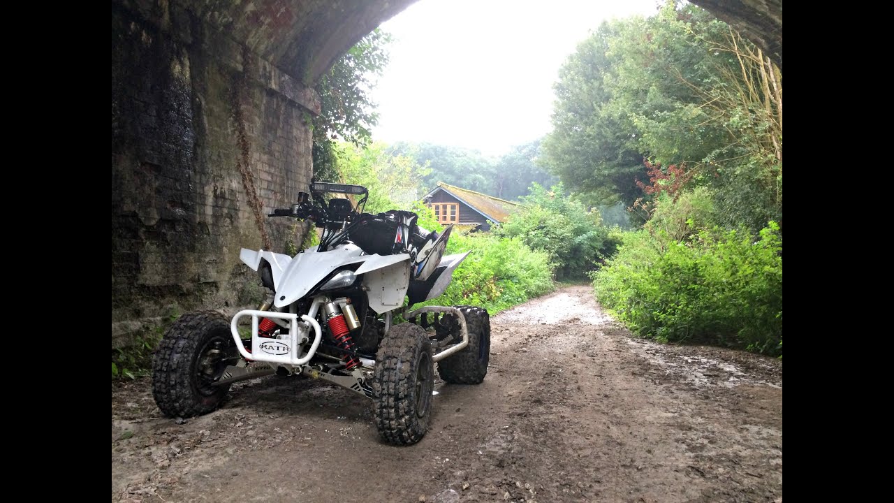 Welcome To Rainy England - Road Legal Yamaha Yfz450R Quad Bike