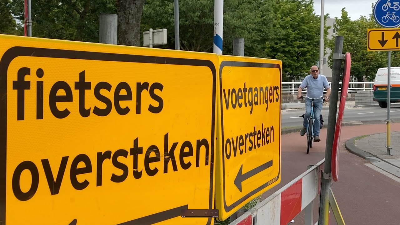 Veel verkeershinder in Leeuwarden: 