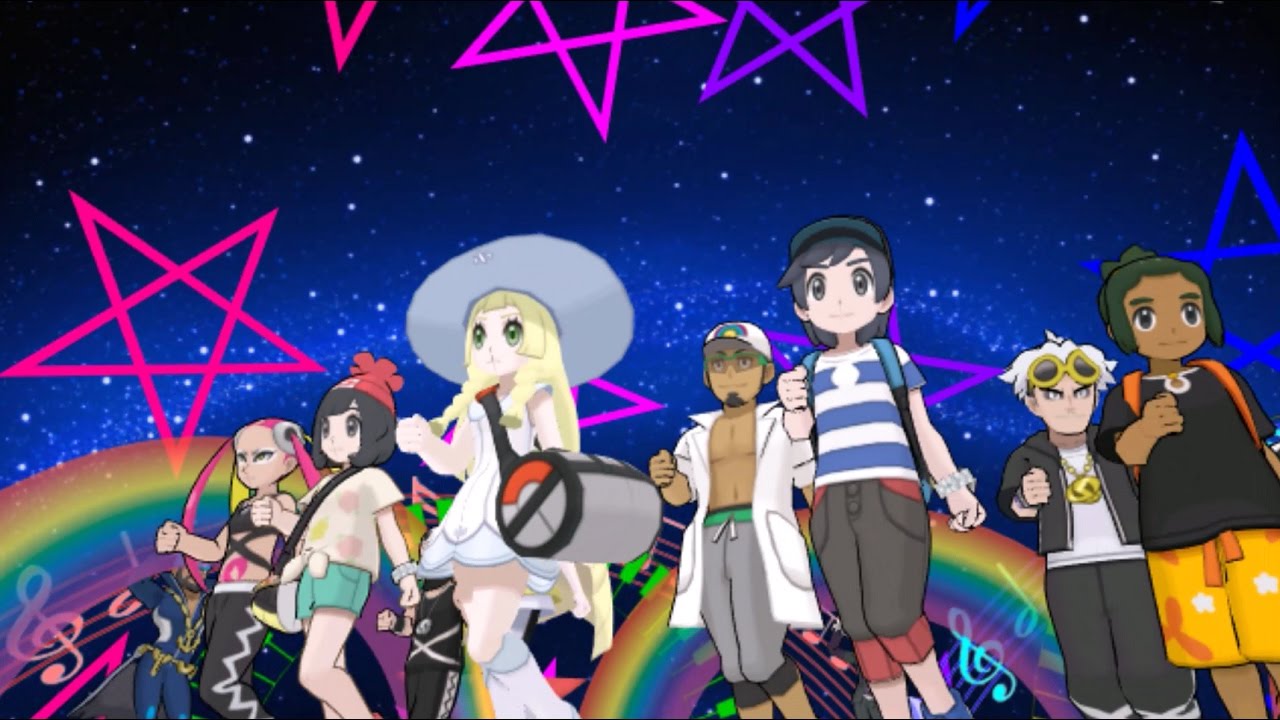 【MMD】 Pokémon Sun & Moon — Prof Kukui's Perfect Math (Dance ?) Class