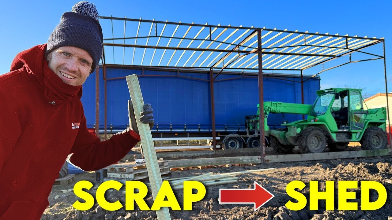 BUILT FROM SCRAP: Our £110 Shed Build