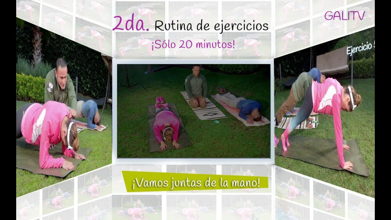 2da. Rutina de Ejercicios, ¡Sí se puede!