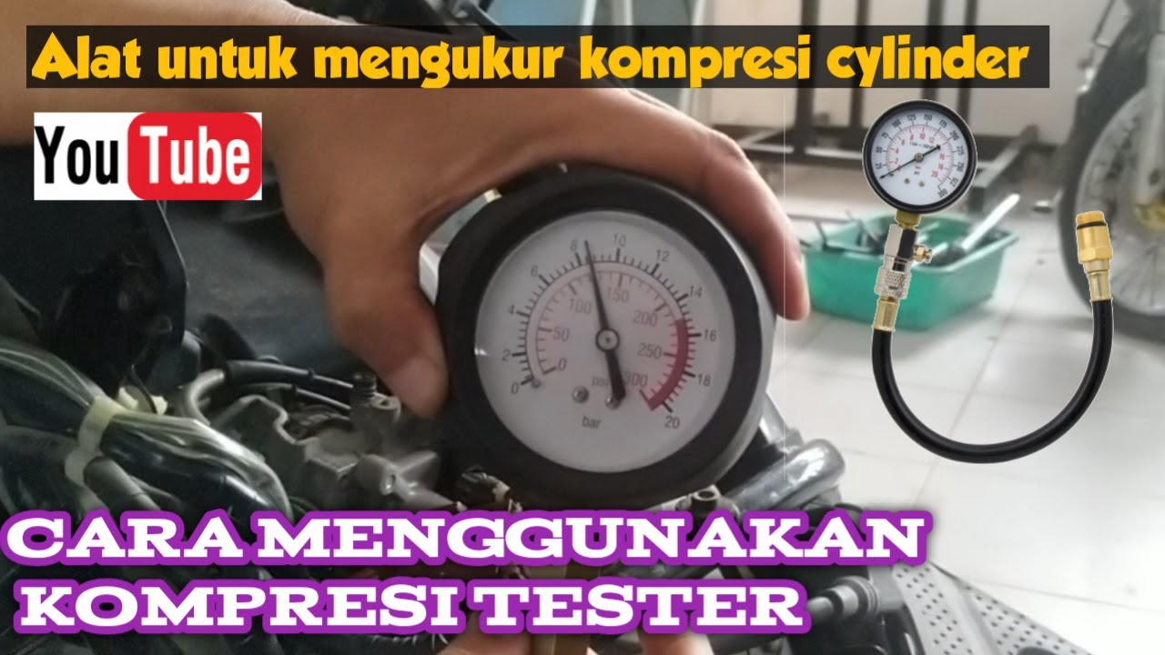 CARA MENGGUNAKAN KOMPRESI TESTER