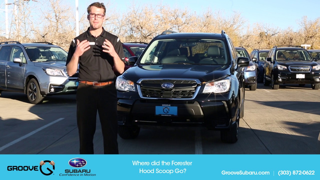 Why is the new Subaru Forester XT Missing the Hood Scoop?