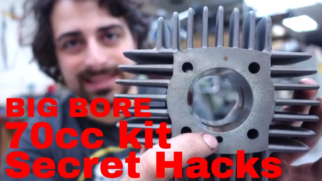 Установлен комплект BIG BORE (секреты раскрыты) - Second Stroke Mopeds