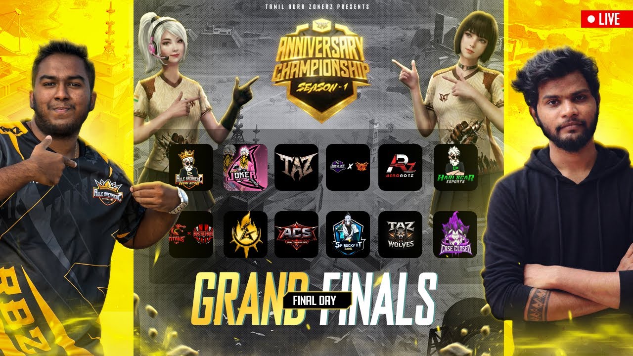 TAZ ANNIVERSARY CHAMPIONSHIP GRAND FINALS ||❤️ BACK TO BACK 10 MATCHES [ 🔴LIVE ] ROAD TO 10K FAM