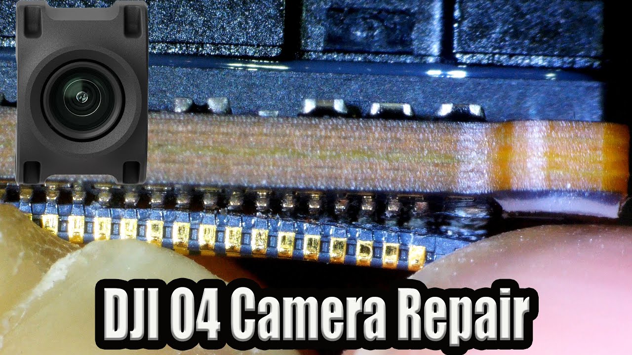 DJI O4 Camera Connector Repair - Sort Of!