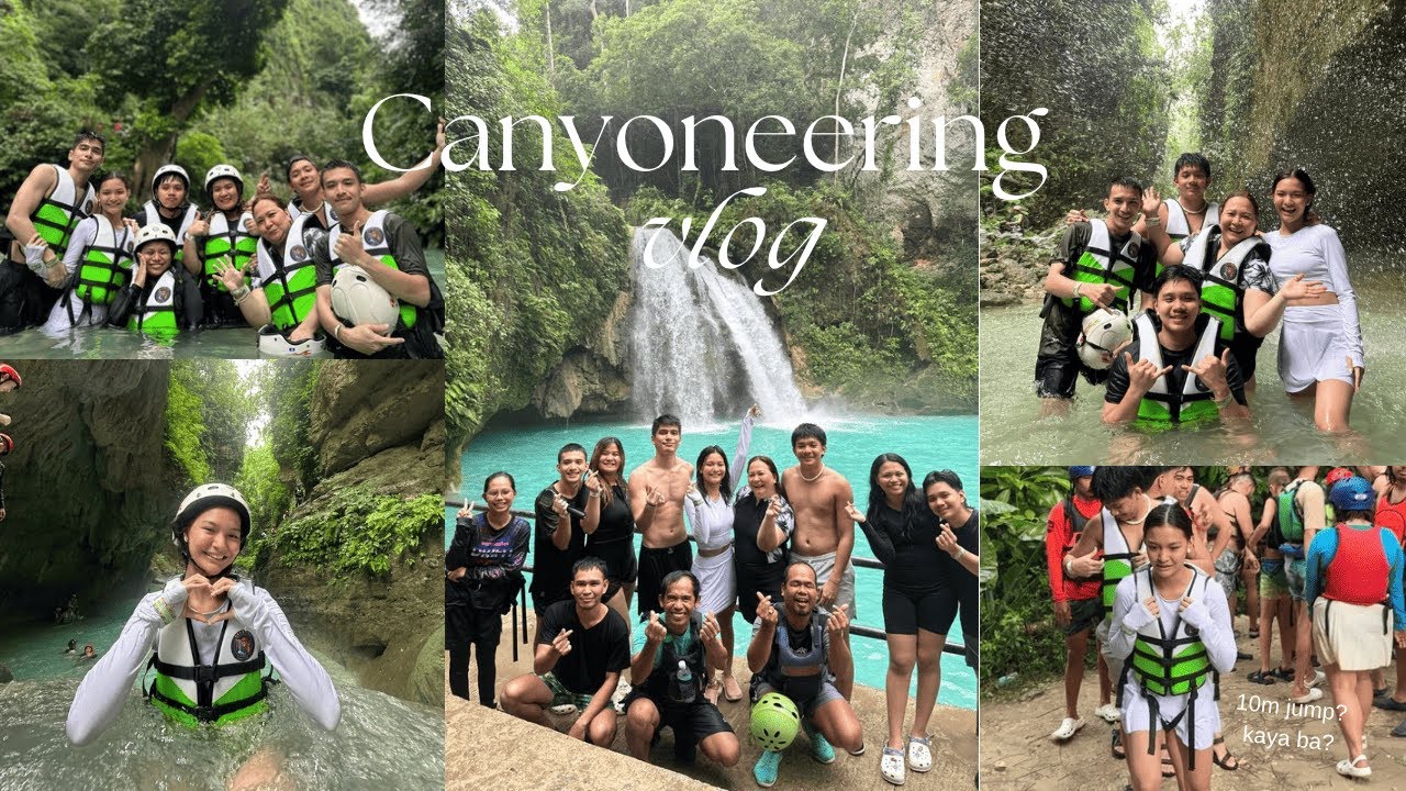 ANG SAYA!! CANYONEERING VLOG// KAYANIN KAYA HANGGANG DULO