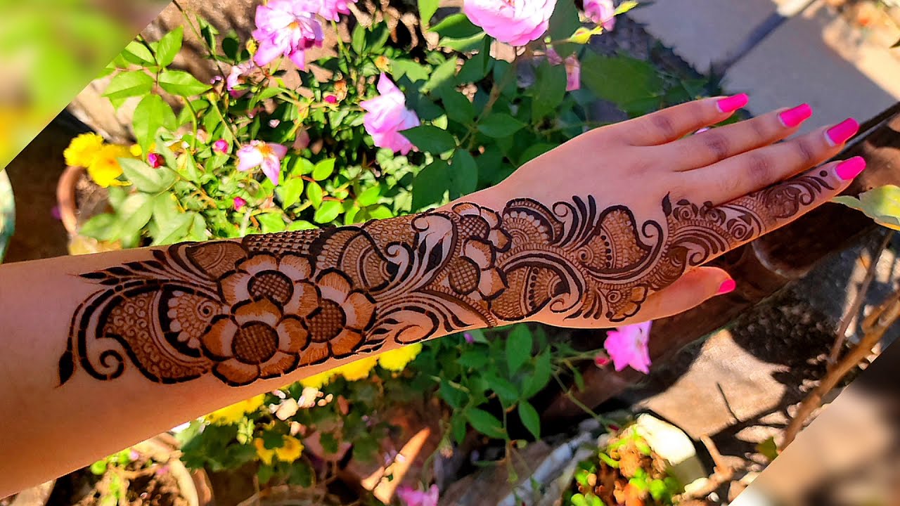 Gorgeous mehndi design // Full hand mehndi design // Blooming ideas