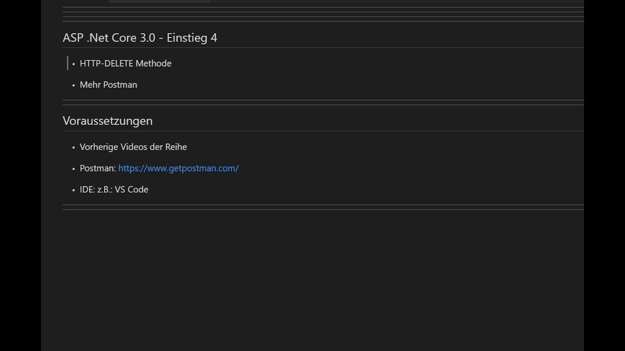 ASP .NET CORE 3.0 - HTTP DELETE