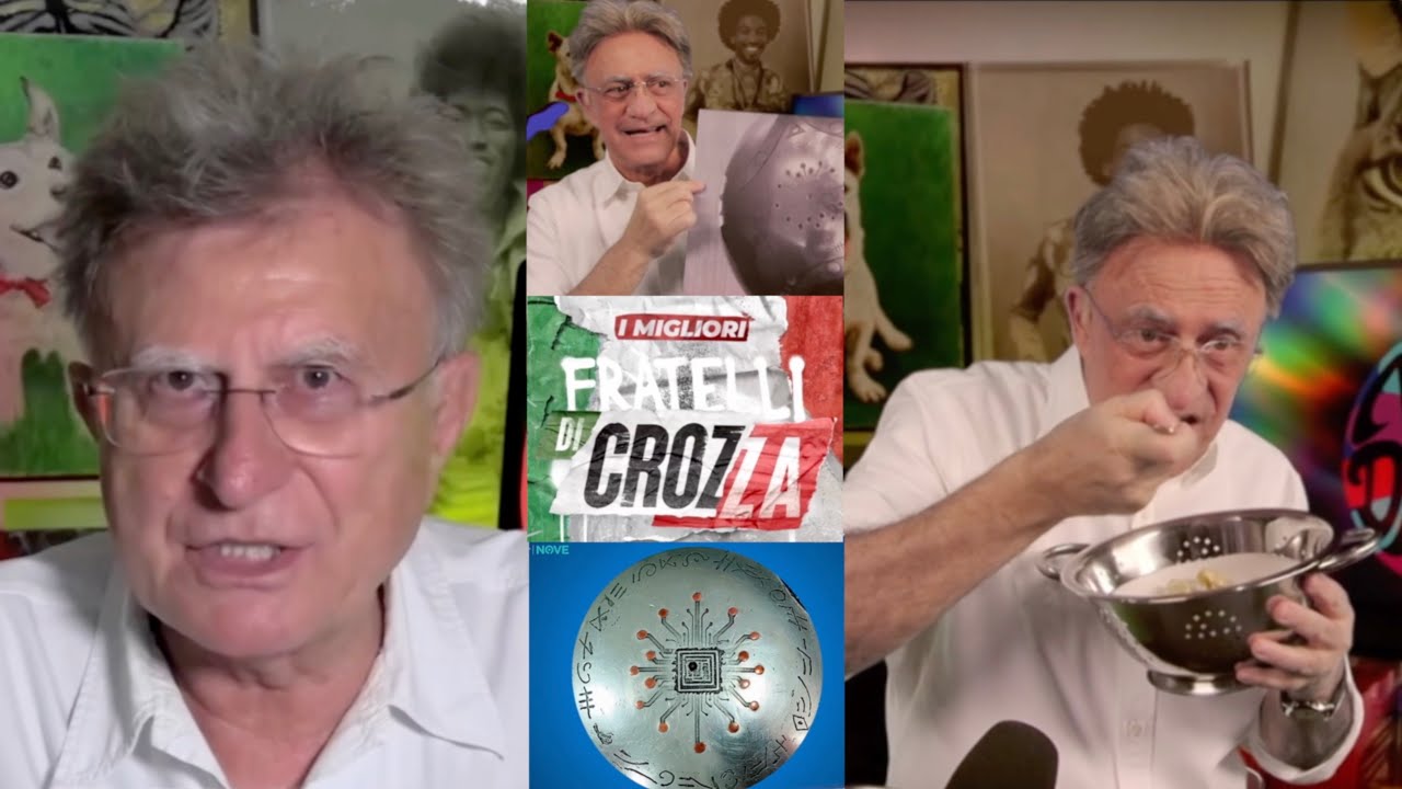 Crozza Red Ronnie: tortellini nella sfera di Buga, 3I/Atlas, Pier Giorgio Caria, Extraterrestri