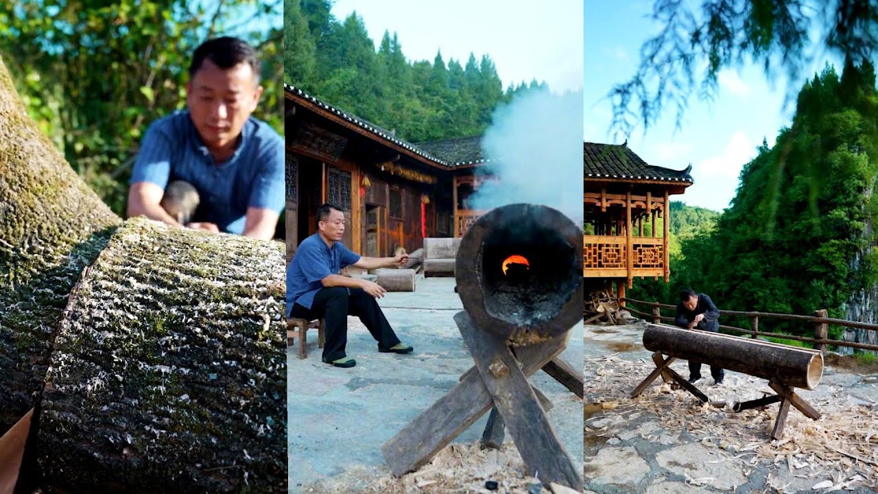 Craftsman-Ancient methods to make bellows #handwork