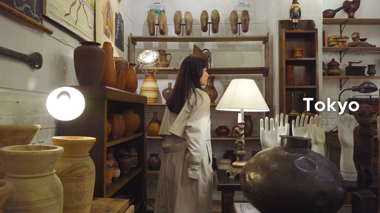 Visiting Vintage Furniture Shops in Kitasando / What I Start in This Spring | Tokyo Vlog