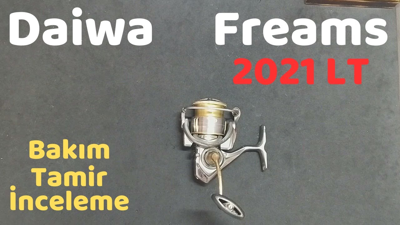 Daiwa Freams 21 LT Olta Makinesi Bakım | fishing reel maintenance
