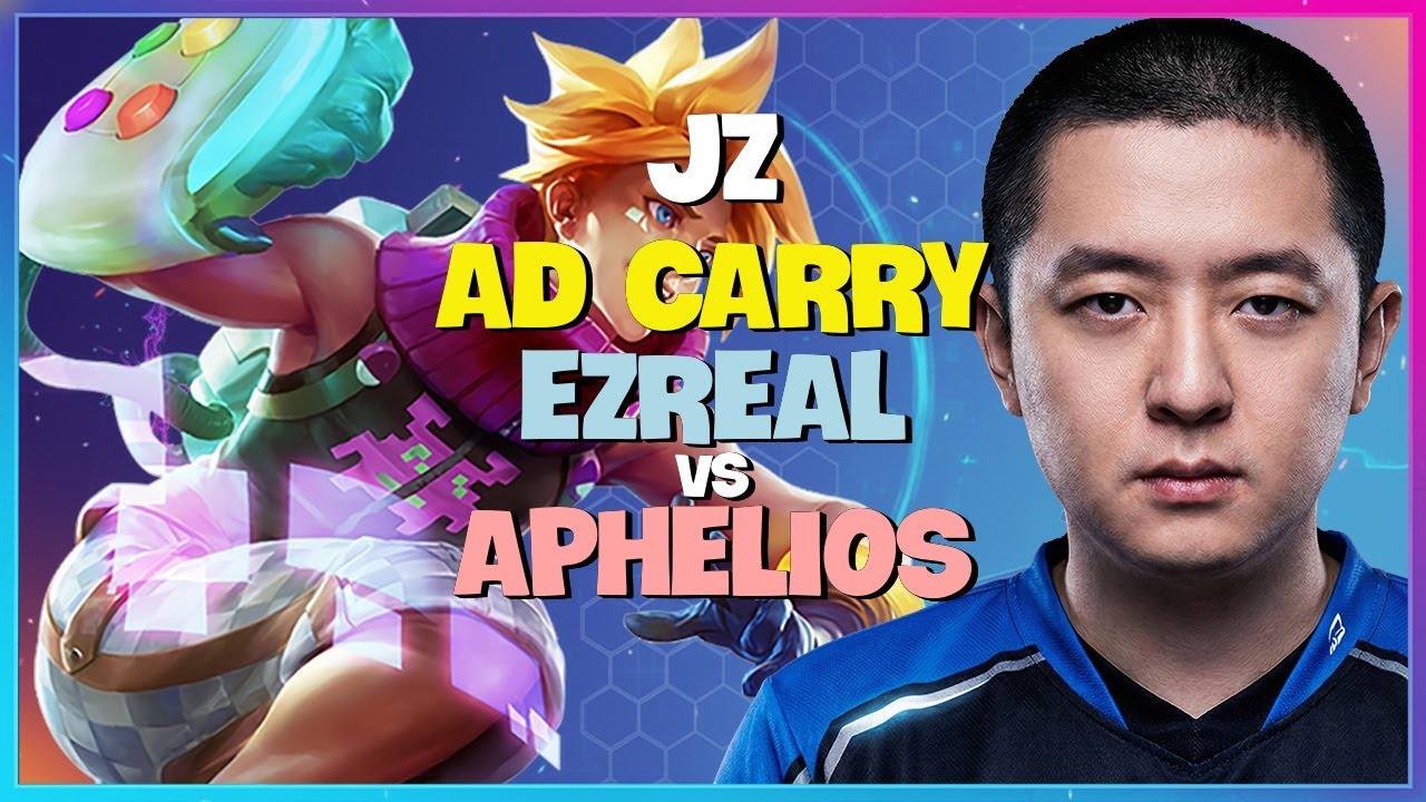 Jz Ezreal : Gã Này Đang HỦY DIỆT Aphelios Ở Rank Thách Đấu - Vietsub