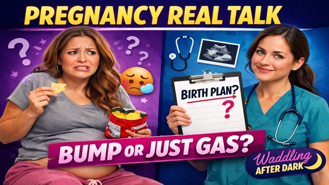 Pregnancy Brain, Bloat Bumps & Birth Plans That Change | Waddling After Dark