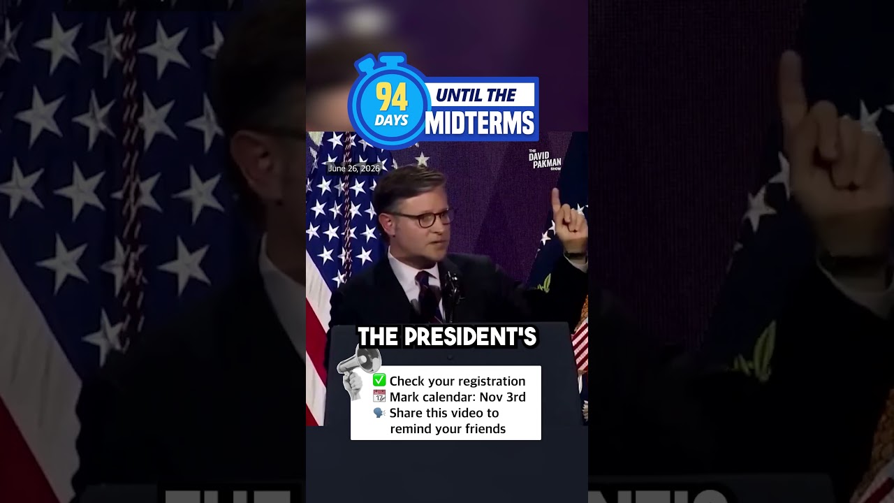 Republicans panic as the midterms approach #shorts #mikejohnson #midterms2026