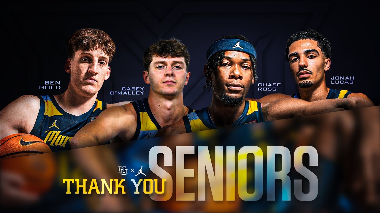 2026 Marquette Men's Basketball Senior Day Ceremony - 3.7.26