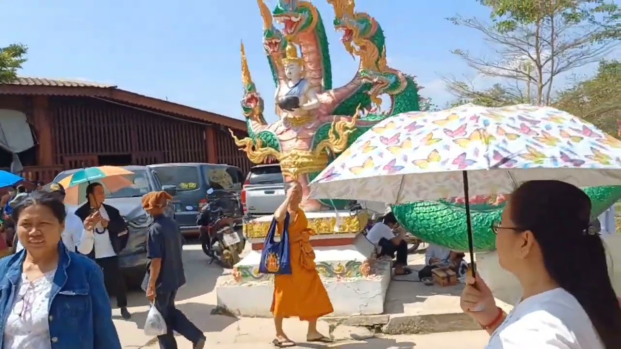 #วัดป่าวังน้ำเย็น วันรับสัญญาบัตรพัดยศ# 21 กุมภาพันธ์ 67