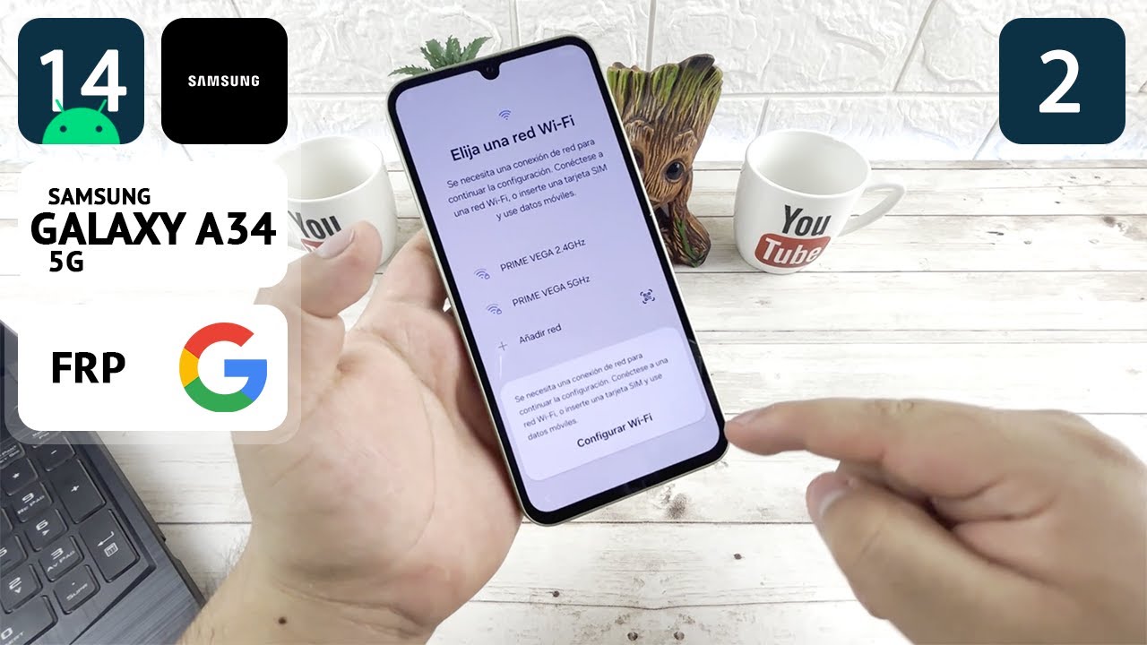 Eliminar Cuenta de Google Samsung Galaxy A34 5G | Android 14 | Método 2