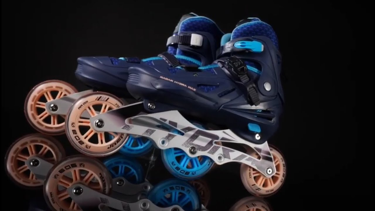 JASPO Radar Edge Inline Skates | Adjustable 100mm PU Wheels | Smooth Ride for Kids & Teens