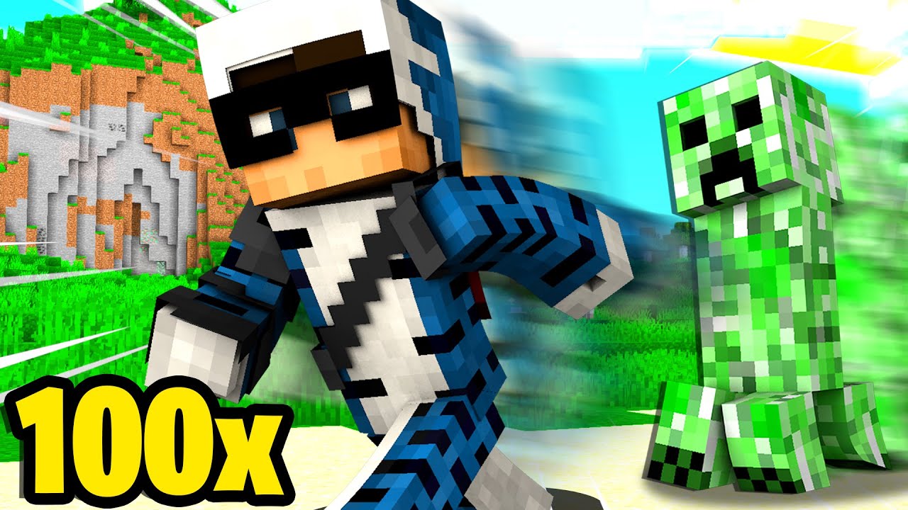 PROVO A FINIRE MINECRAFT CON LA VELOCITÀ AUMENTATA!