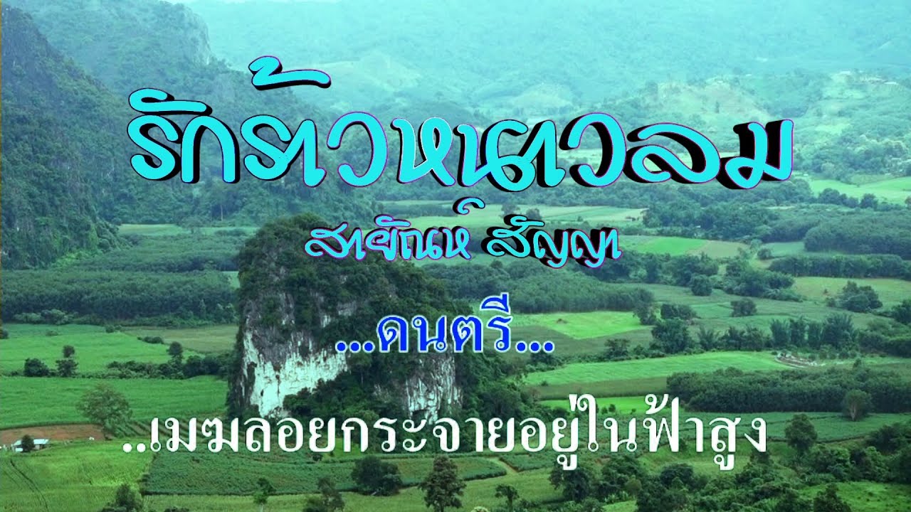 ♬รักร้าวหนาวลม สายัณห์ สัญญา #karaoke #คาราโอเกะ