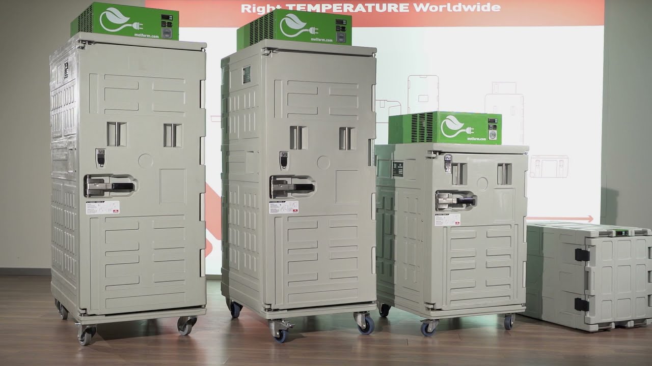 Contenitori refrigerati autonomi alimentati a batteria