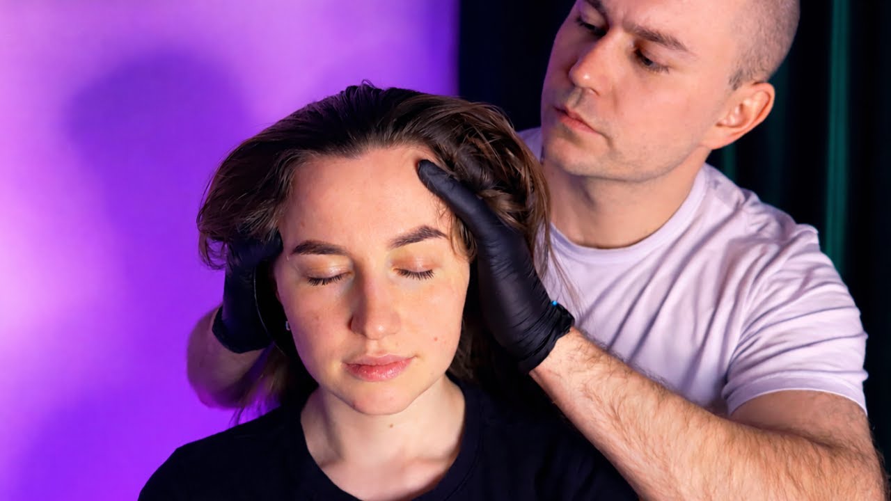 ASMR Hair Brushing & Scalp Massage for Sleep | Deep Tingling Relaxation (No Talking)