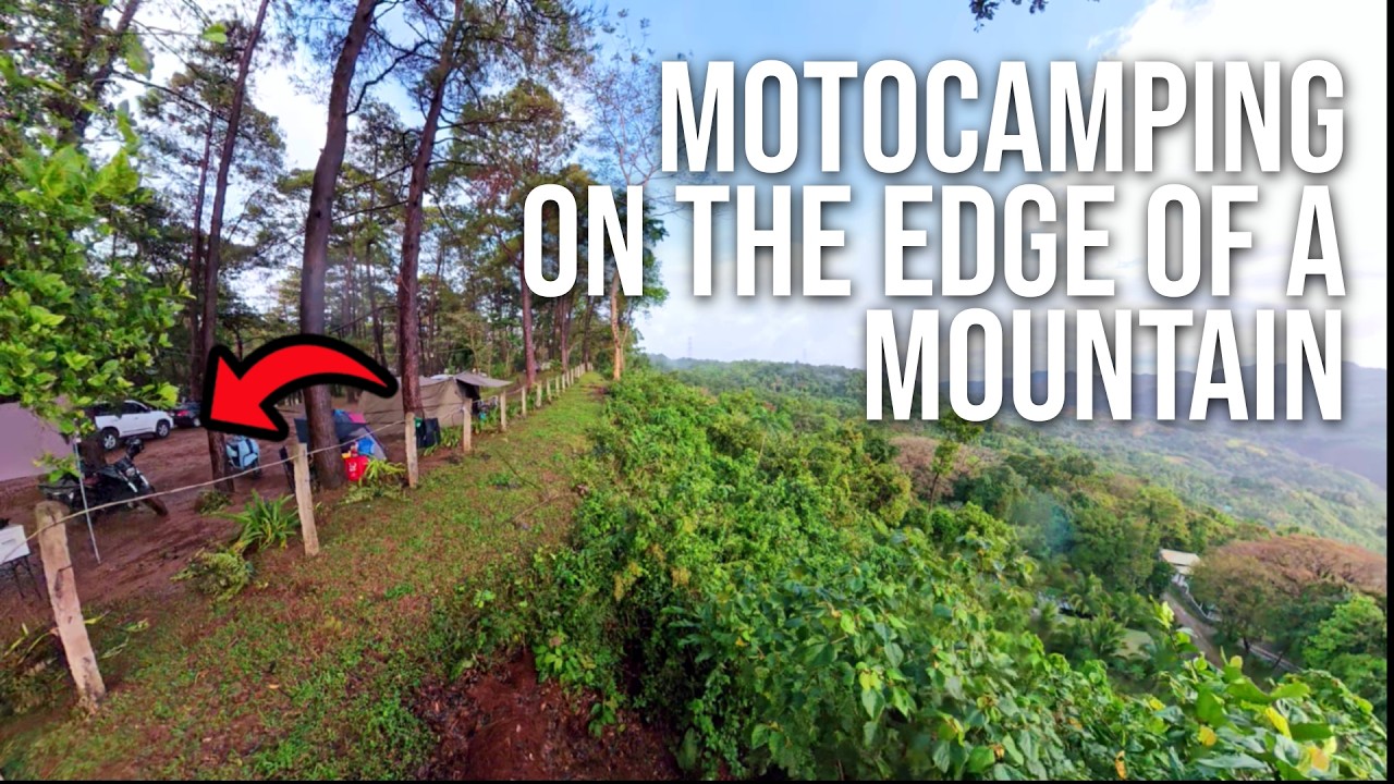 inulan kami sa rainforest campsite - Couple Motocamping at Tanay Epic Parc - Dominar 400 UG2