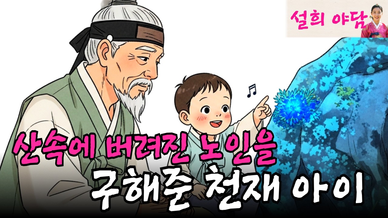 산속에 버려진 노인을 살려낸 관상 천재, 할아버지 얼굴에 저승사자가 보여요 | 야담 옛날이야기 전설 민담 오디오북
