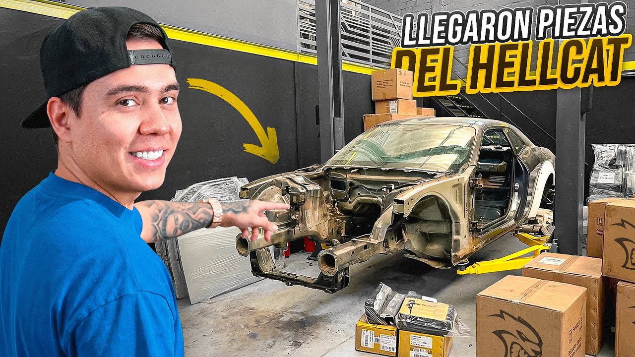 LLEGARON NUEVAS PIEZAS PARA HACERLO HELLCAT | ManuelRivera11