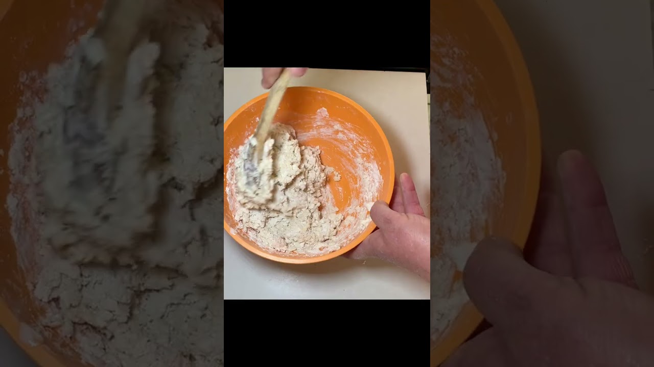 Homemade biscuits made with only 3 ingredients!