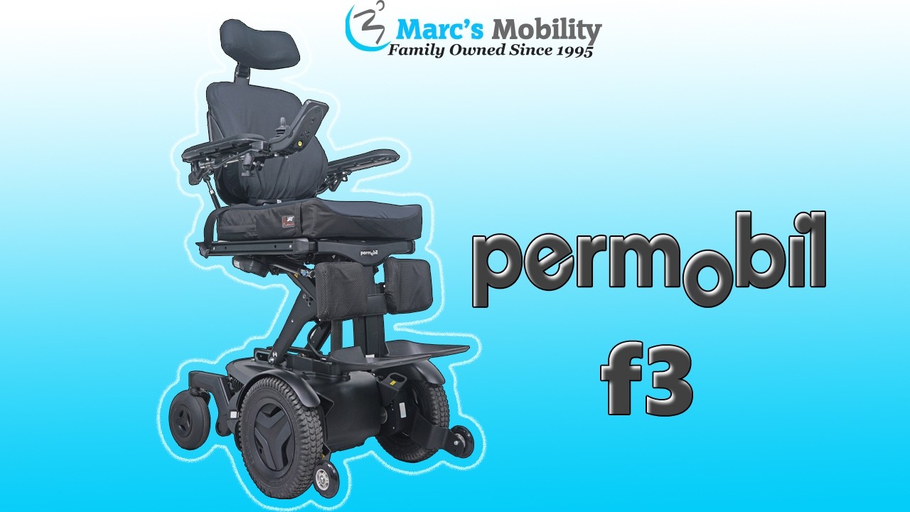 Permobil F3 Powerchair with Seat Lift, Tilt, Legs & Recline - Review # 8703