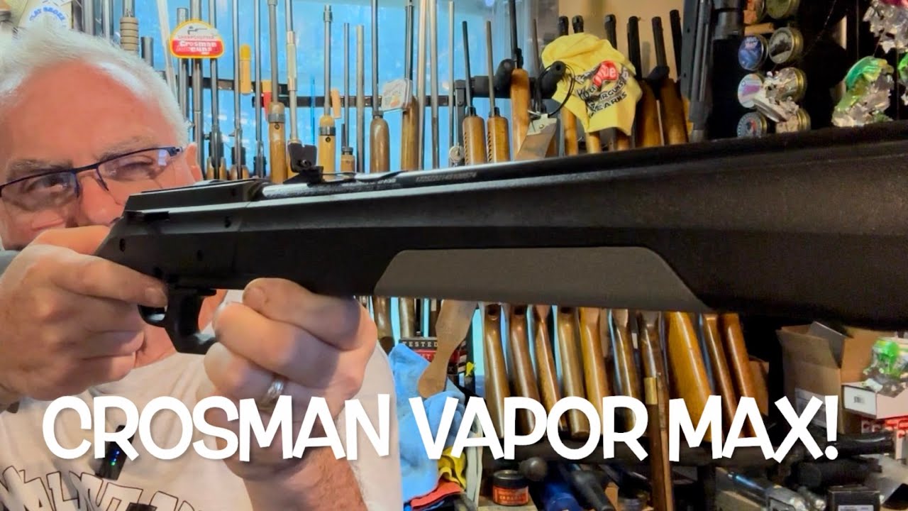 Breaking news! Crosman Vapor Max finally released! Unboxing & first shots!