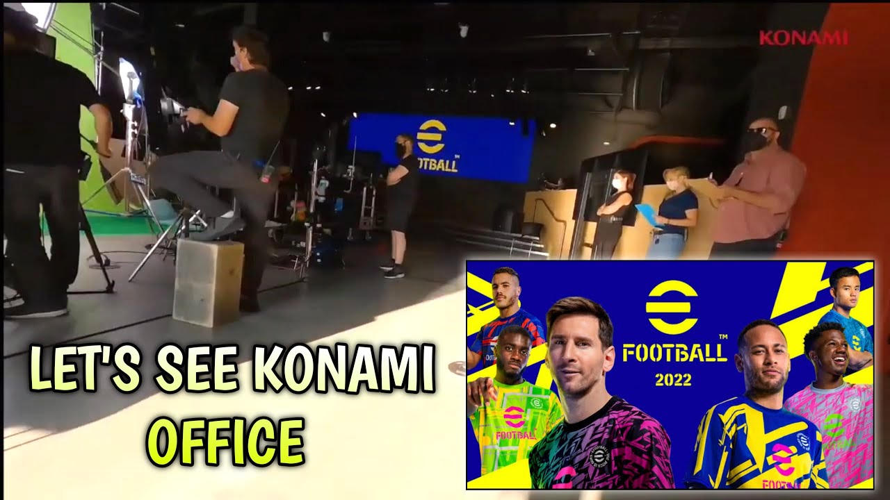 What's Inside Konami Office? | eFootball Production Area | eFootball Pes